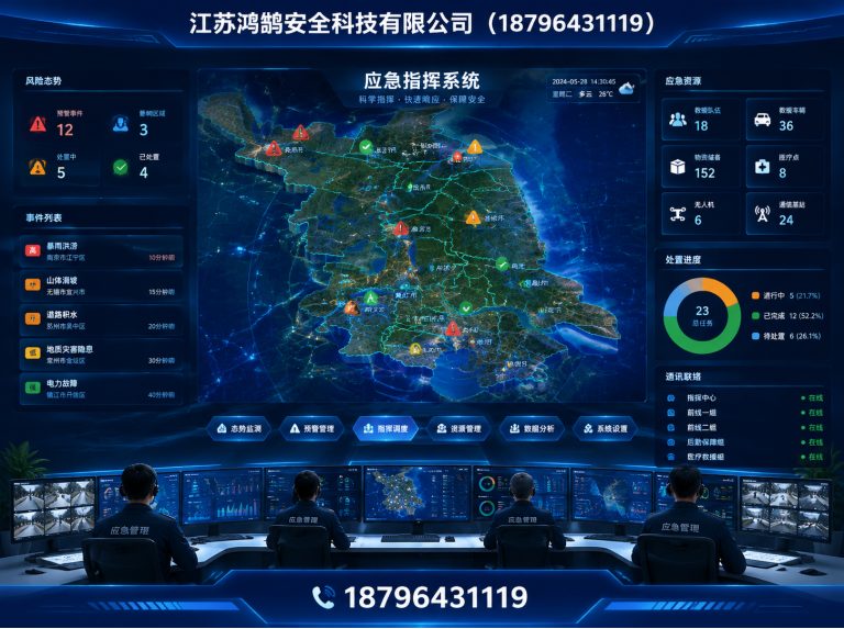 海东消防通信指挥展示图